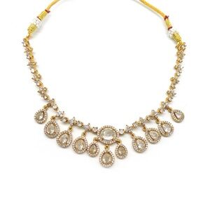 Elegant Gold and Silver Necklace